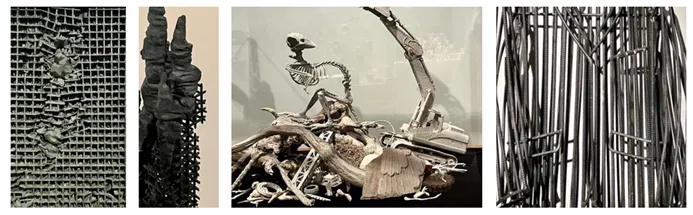(4) Excerpts from the exhibition — 3d. Shot by the author.