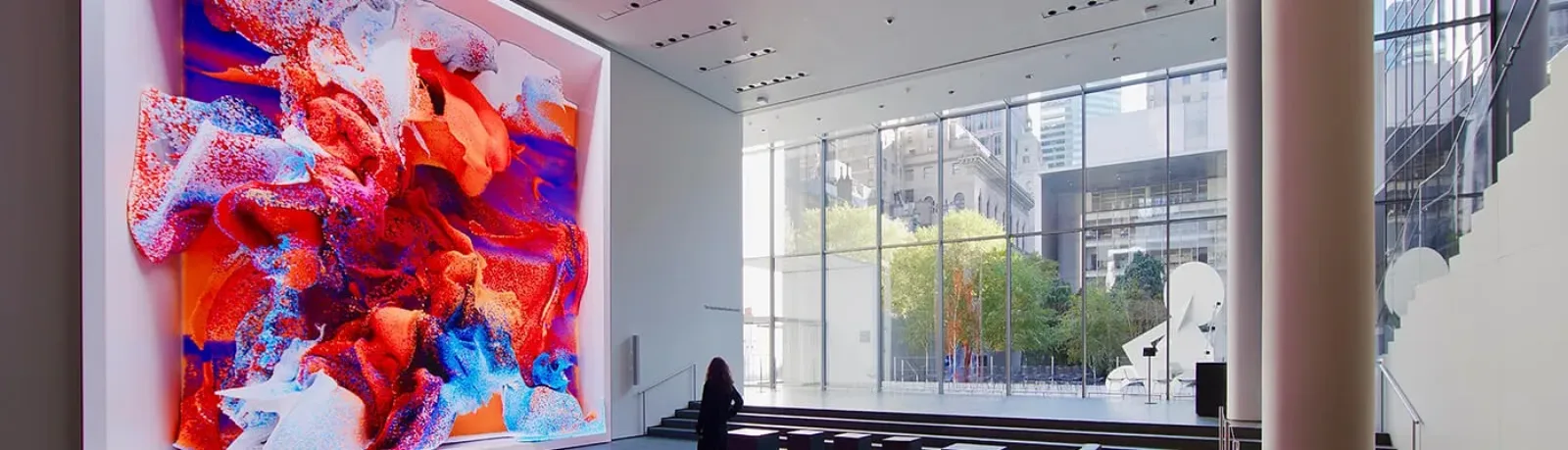 holo.mg “Refik Anadol’s “Unsupervised” Showcases AI Art at MoMA”